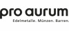 Logo pro aurum GmbH