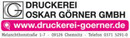 Logo Druckerei Oskar Görner GmbH in Chemnitz